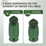 MARCHWAY 2L/2.5L/3L TPU Hydration Bladder, Ultra Durable Water Reservoir Bag with Insulated Tube for Hydration Pack for Cycling, Hiking, Running, Climbing, Biking