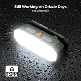 BougeRV Movable Area Light, Rechargeable Camping Lantern, 3200mAh Portable Camping Light, IP65 Waterproof, Camp Lamp for Tent, Power Outages, Emergency, Outdoor