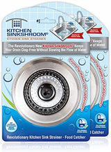 SinkShroom Revolutionary Clog-Free Sink Strainer Basket, 2-Pack, Stainless Steel