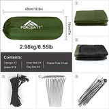Forceatt Tent for 2 and 3 Person is Waterproof and Windproof, Camping Tent for 3 to 4 Seasons,Lightweight Aluminum Pole Backpacking Tent Can be Set Up Quickly,Great for Hiking