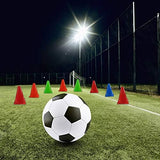 7 Inch Plastic Traffic Cones Sport Training Agility Marker Cone for Soccer, Skating, Football, Basketball, Indoor and Outdoor Games