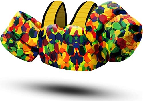 Chriffer Kids Swim Vest Life Jacket for 22-66 Pounds Boys and Girls, Toddler Floaties with Shoulder Harness Arm Wings for 2,3,4,5,6,7 Years Old Baby