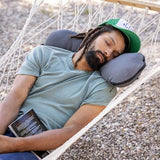 HEST Pro Travel Pillow - 3-in-1 Neck, Body, and Small Travel Pillow - Portable and Compact Design - Memory Foam with Washable Cover - Ready for Adventure