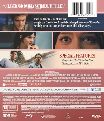 Companion (Blu-Ray + Digital)