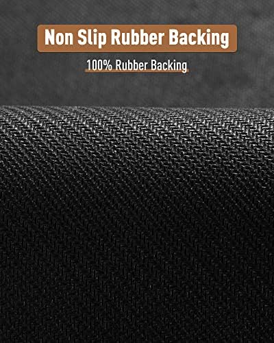 PADOOR Non Slip Stair-Treads,Rubber Backing Stair-Runners for Wooden Steps,15PCS Residue Free Carpet Stair Treads for Kids and Dogs 8"x30" Beige