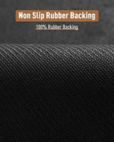 PADOOR Non Slip Stair-Treads,Rubber Backing Stair-Runners for Wooden Steps,15PCS Residue Free Carpet Stair Treads for Kids and Dogs 8"x30" Beige