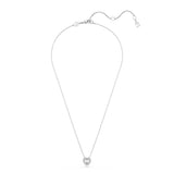 Swarovski Ariana Grande Angelic Crystal Heart Pendant in Rhodium Finish - Part of the Ariana Grande x Capsule Collection