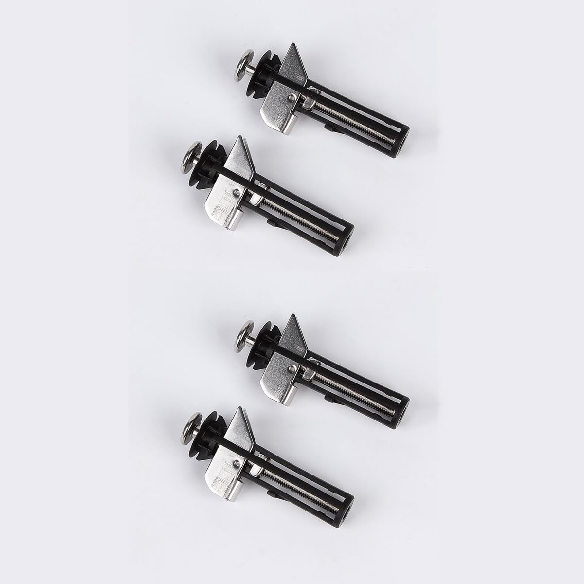 MUU Universal Toilet Seat Bolt kit,Screws,Quick Release,Easy to Install- Toilet Seat Replacement Parts Kit,Toilet Cover Maintenance Accessories,Fixing Accessories (Screws-JS2) (4)