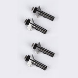 MUU Universal Toilet Seat Bolt kit,Screws,Quick Release,Easy to Install- Toilet Seat Replacement Parts Kit,Toilet Cover Maintenance Accessories,Fixing Accessories (Screws-JS2) (4)