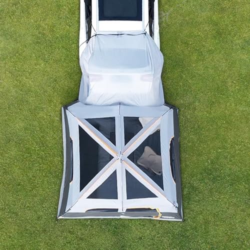 UNP SUV Tent for Camping, 6-Person SUV Tailgate Tent - Easy Set Up with Rainfly, 10'x9'x78in(H)