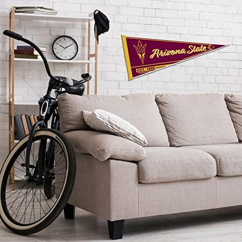 Rico Industries NCAA Classic 12" x 30" Felt Wall Décor Pennant - Great for Home/Bed Room/Man Cave Décor