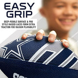 Franklin Sports NFL Team Footballs - Rubber Youth Mini Footballs for All NFL Teams - Kids Junior 8.5" Football - Official NFL Licensed Footballs