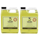 Cucina Purifying Hand Wash Refill, 33.8 Oz Plastic Jug (2, Coriander and Olive Tree)