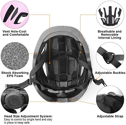 GLAF Baby Bike Helmet Infant Helmet for Toddler 1 Year Old and up Girls Boys Multi Sport Adjustable for Scooter Bicycle Kids Youth Child Skateboard Safety Cycling