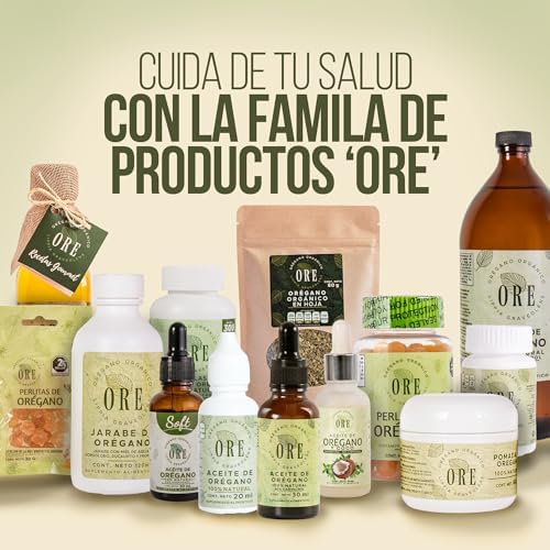 ORE Mexican Oregano Oil Drops 1 oz | 80% Carvacrol | Wildcrafted Herbal Extract for Immune & Respiratory Support | Natural Liquid Supplement | Non-GMO | Dropper Bottle