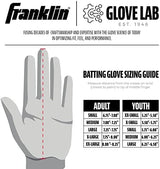Franklin Sports MLB Baseball Batting Gloves - CFX Pro Adult + Youth Batting Glove Pairs - Baseball + Softball Batting Gloves - Multiple Sizes + Colors