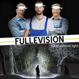 Headlamp Rechargeable 2Pack, Rechargeable LED Headlamp，230° Wide Beam,with Motion Sensor，5Brightness Modes, IPX6 Waterproof, High Lumen Headlight for Running,Repairing, Camping, Hiking, Fishing