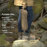 Helinox Sunset Chair Lightweight, High-Back, Compact, Collapsible Camping Chair, Mint Multiblock