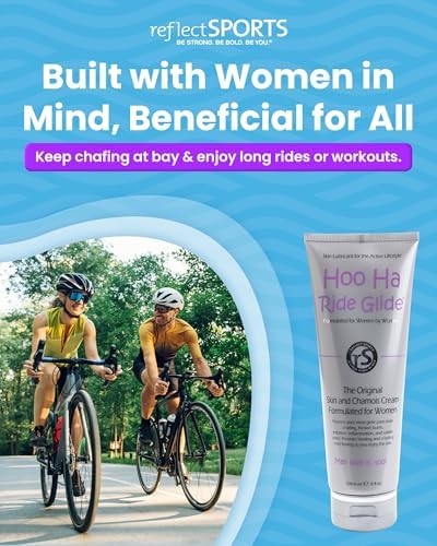 Reflect Sports Hoo Ha Ride Glide Anti Chafing & Chamois Cream for Women & Men