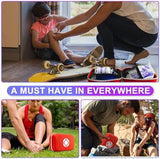 Car First Aid Kits 275Pcs Survival Gear Home Travel Size Small Emergency Kit Tactical Hiking EVA Camping Essentials Backpack Sports Office Boat Urgent Accident