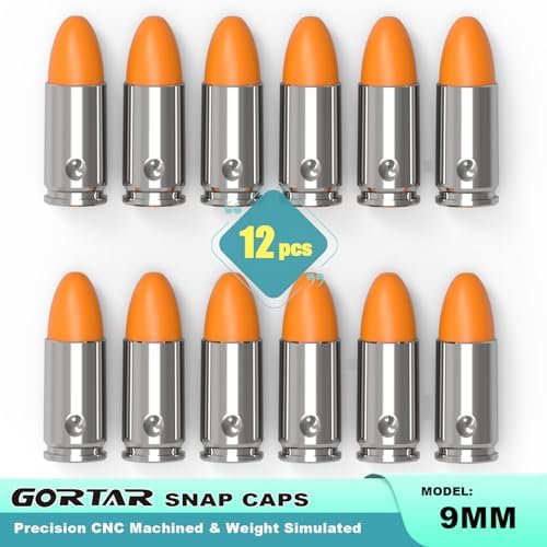 Snap Caps Training Dummy Rounds Practice Safe Loading Firing Close to Real Weight