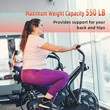 Oversized Bike Seat for Peloton Bike & Bike+, Comfort Seat Cushion Compatible with Peloton, Road or Exercise Bikes, Bicycle Wide Saddle Replacement for Men & Women, Accessories for Peloton