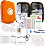 Car-Home Survival First-Aid Kit Emergency-Kit - Orange 273Piece Equipment Travel Supplies First Aid Set Home Essentials Camping Hiking YIDERBO