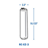 Culligan RC-EZ-3 Easy Change Advanced Water Filtration Replacement Cartridge, 500 Gallons, (Pack of 1)