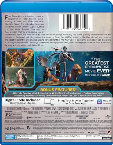 The Wild Robot - Collector's Edition Blu-ray + Digital