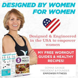 Empower Weighted Walking Vest for Women – Strengthen Muscles, Boost Bone Health, and Burn More Calories (fixed 8lbs, adjustable 4-10lbs or 10-16lbs)