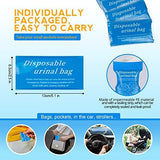 Disposable Emergency Urinal Bag, 8/12/20/24 Pack Portable Camping Pee Bags, Travel Pee Bags, Traffic Jam Emergency Portable Urine Bag, Vomit Bags, for Men Women Kids Children Patient