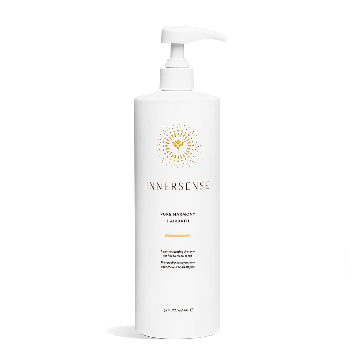 INNERSENSE Organic Beauty - Natural Pure Harmony Hairbath Shampoo | Non-Toxic, Cruelty-Free, Clean Haircare (32oz)