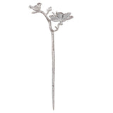 Sungmor Cast Iron Bird Feeder, Decorative Garden Stake, 26.2 Inches Tall