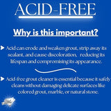 Black Diamond Ultimate Grout Cleaner: Best Cleaner for Tile,Ceramic,Porcelain, Marble Acid-Free Safe Deep Cleaner & Stain Remover for Even The Dirtiest Grout (1-Quart)