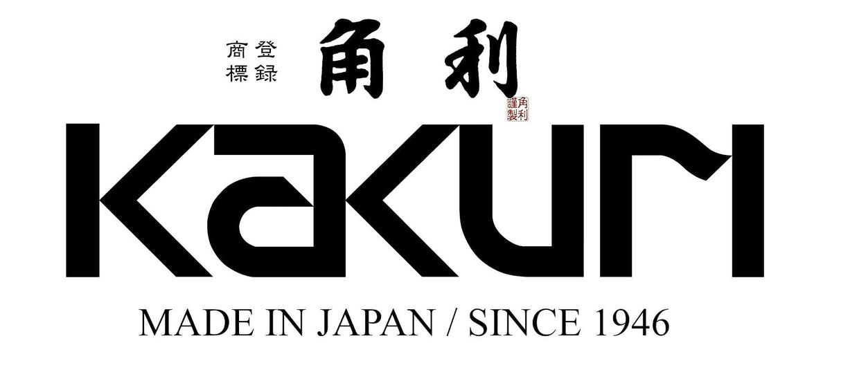 KAKURI Japanese Weeder Tool Long Handle 42" for Gardening - Stand Up Weed Remover Sickle Hoe - Sharp Japanese Steel Blade & Wooden Handle - Made in Japan