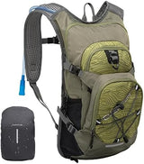 Everfun Hydration Backpack 18L with Water Bladder 2L/3L Hiking Water Backpack Women Men Hydration Pack Insulated Lightweight Day Hydropack with Storage for Hiking, Biking, Running, Festival