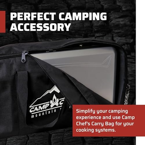 Camp Chef Bag for Compact Cooking System - for Mountain Series Stoves - Easily Store Propane Bottles & Compact Cooking Systems - Carefully Transport Your Camp Stove - Durable, Secure Carry Bag
