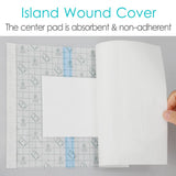 Waterproof Dialysis Catheter Shower Protector PD Catheter Shower Cover Dialysis Port Wound Shield Large Waterproof Bandages for Feeding Tube G Tube Accesorries(9"x9"+Pad, Pack of 25)
