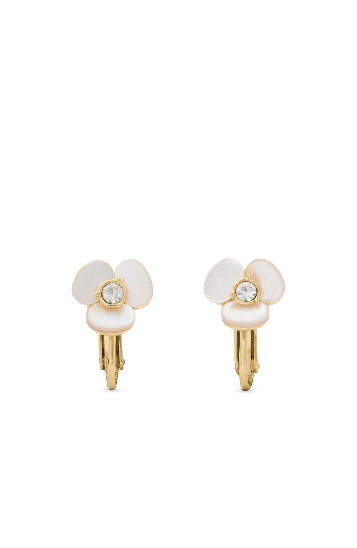 kate spade new york Disco Pansy Leverbacks Earrings