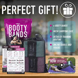 Resistance Bands for Working Out with Workout Bands Guide. 4 Booty Bands for Women Men Fabric Elastic Bands for Exercise Bands Resistance Bands for Legs Bands for Working Out Hip Thigh Glute Bands Set