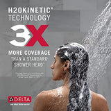 Delta Faucet Nicoli 14 Series Single-Handle Tub and Shower Trim Kit, Shower Faucet with 5-Spray H2Okinetic Shower Head, Chrome 144749 (Shower Valve Included)