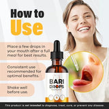 (3 Pack) Bari Drops - GLP-1 Supplement Drops, Bari Drops Premium Formula, Bari Drops Liquid, Bari Drops Extract, BariDrops Premium Formula, Bari Drops Review, BariDrops Premium, 3 Bottles for 90 Days