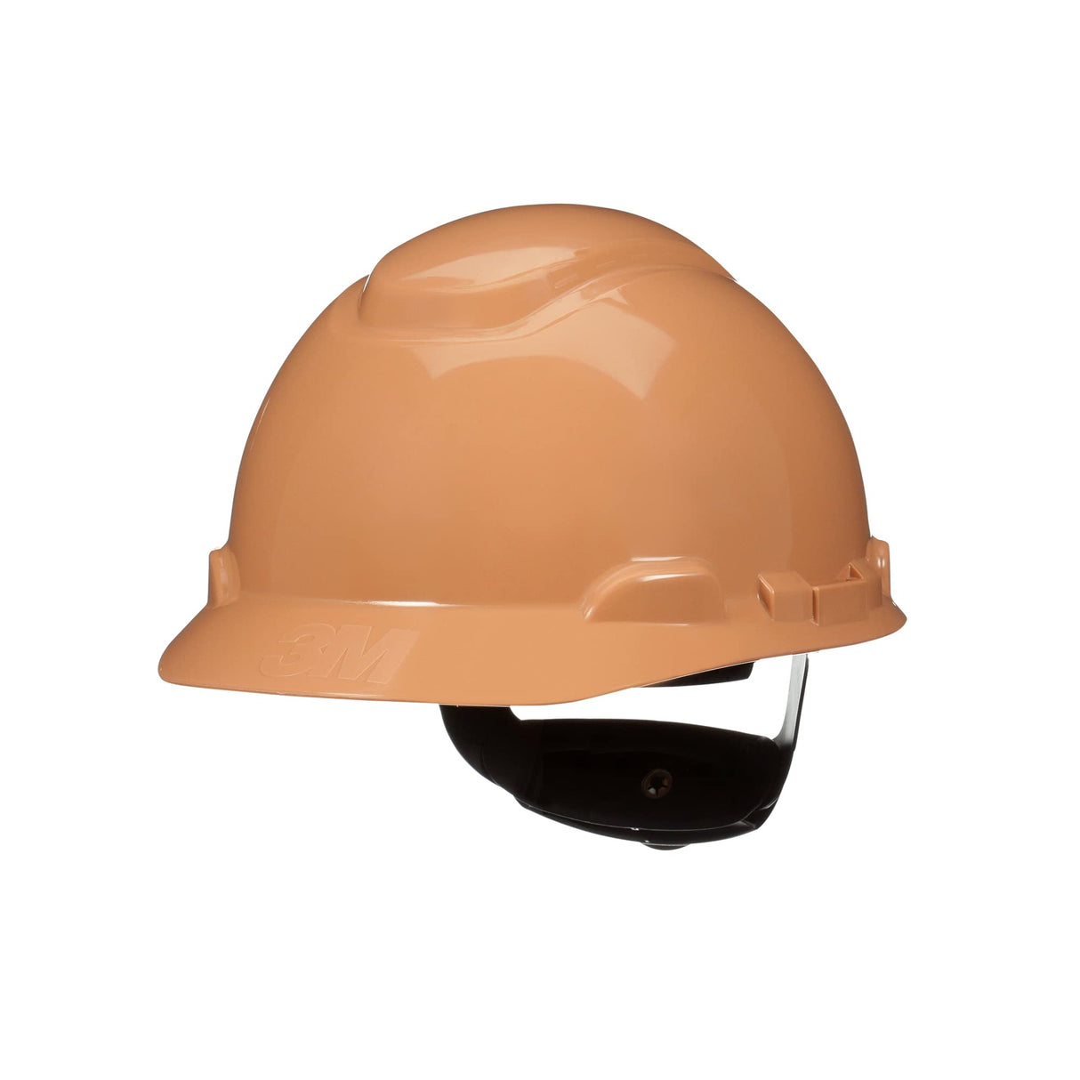3M Hard Hat SecureFit H-711SFR-UV, Tan, Non-Vented Cap Style Safety Helmet with Uvicator Sensor, 4-Point Pressure Diffusion Ratchet Suspension, ANSI Z87.1