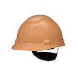 3M Hard Hat SecureFit H-711SFR-UV, Tan, Non-Vented Cap Style Safety Helmet with Uvicator Sensor, 4-Point Pressure Diffusion Ratchet Suspension, ANSI Z87.1