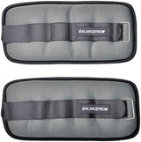 Fully Adjustable Ankle Wrist Arm Leg Weights, 1-20LBS, Multiple Options
