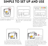 2 for Chamberlain LiftMaster Craftsman Garage Door Opener Remote 893LM 893Max 971LM Universal, Red