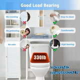 Toilet Seat Round 16.5 Inch & Quick Release - Quick Connect, Standard Toilet Lid Soft Close, PP Material Safe & Easy Clean and Install, Sturdy Accessories Never Loosen, White Plastic