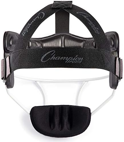 Champion Sports Steel Softball Face Mask - Classic Fielders Masks for Adults - Durable Head Guards - Premium Sports Accessories for Indoors and Outdoors - Multiple Styles