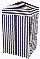 Impact 4'x4' Pop up Changing Dressing Room, Black and White