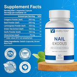 Nail Exodus - Vitality Healthy Nails - Premium Formula for Healthier Feet - 60 Capsules